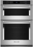 30 Inch Built-In Combination Microwave Wall Oven with 5.0 Cu. Ft. Oven Capacity, 1,600w Power Microwave, Air Fry Mode, CrispWave™ Technology, and Star-K Certified