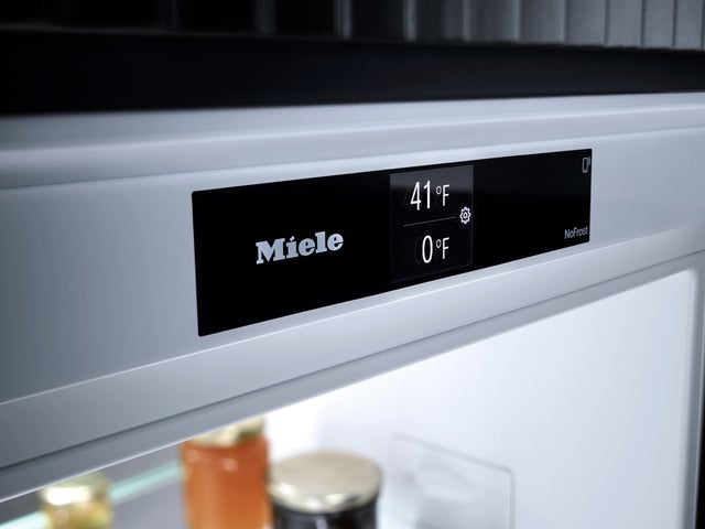 Miele KFN7795D Built-In Bottom Mount Smart Refrigerator with 8.69...