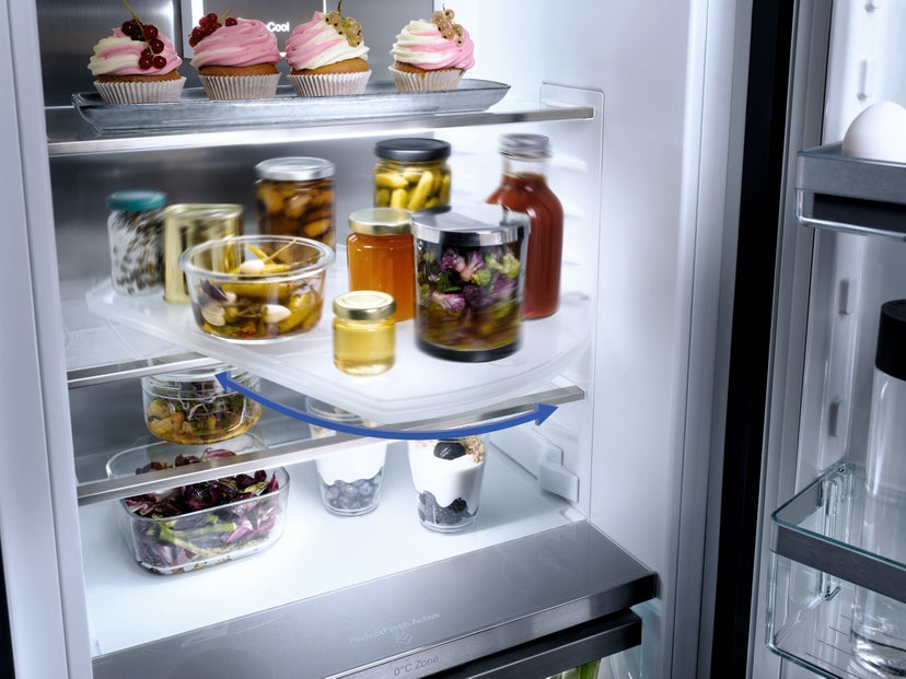 Miele KFN7795D Built-In Bottom Mount Smart Refrigerator with 8.69...