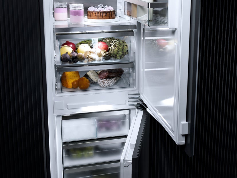 Miele KFN7795D Built-In Bottom Mount Smart Refrigerator with 8.69...