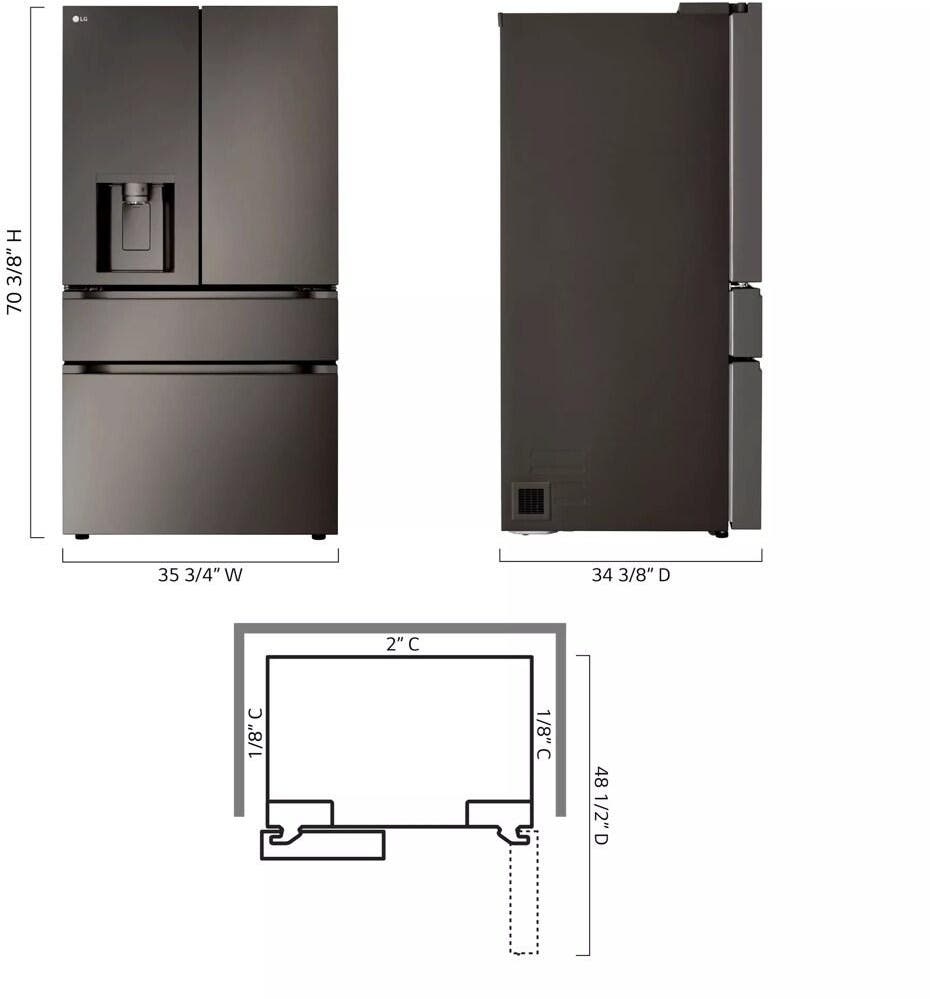LG LF29S8330D Black Stainless Steel
