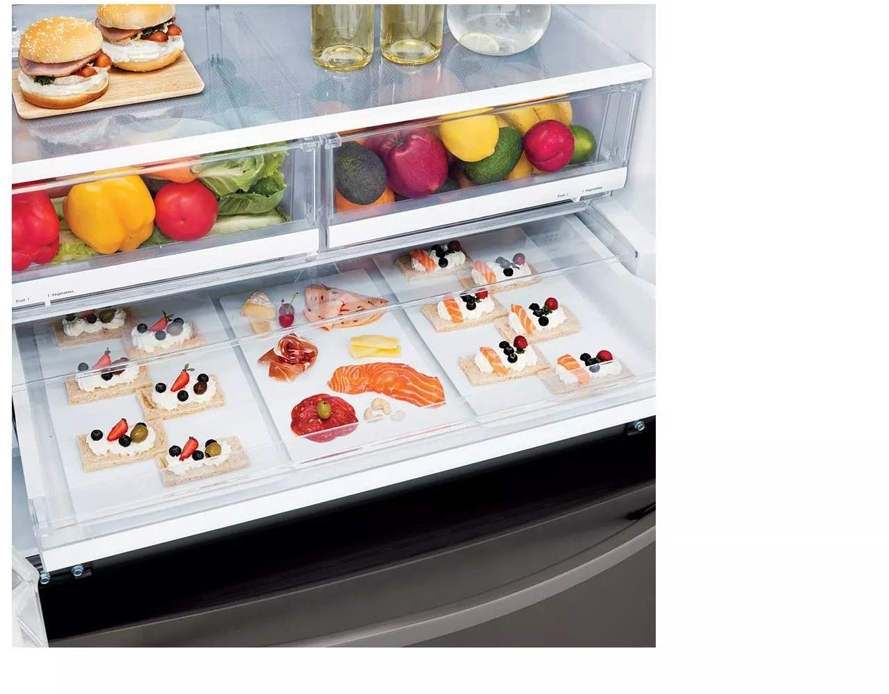 LG LFXC22526D Black Stainless Steel