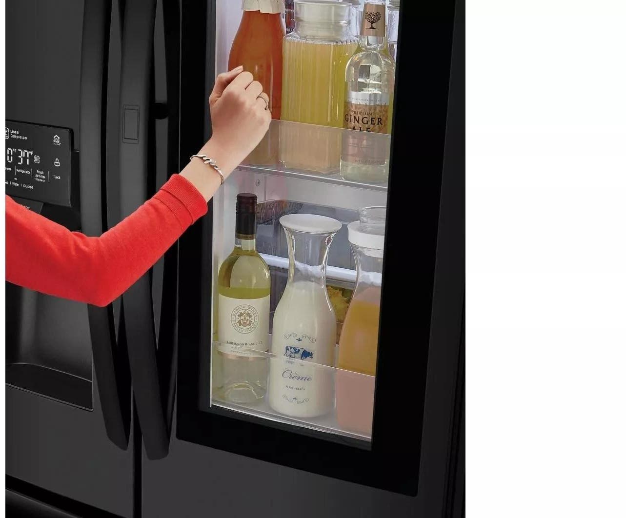LG LFXC22596M Black Stainless Steel