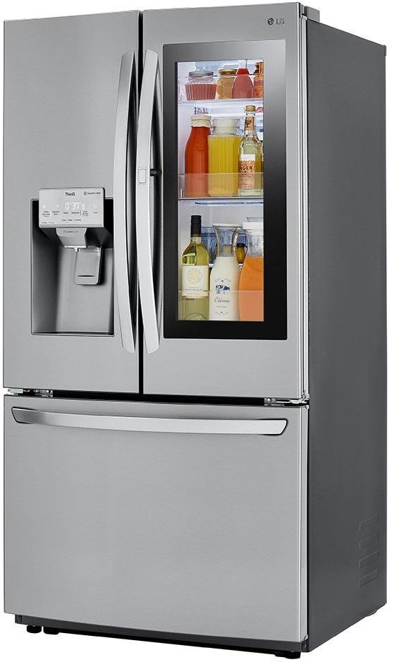 LG LFXS26596S 36 Inch, 26 Cu. Ft. French Door Refrigerator with ...