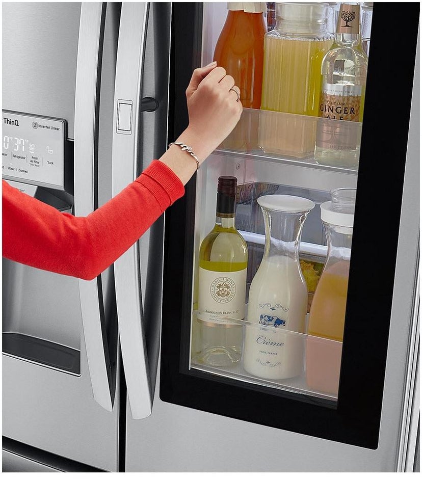 LG LFXS26596S 36 Inch, 26 Cu. Ft. French Door Refrigerator with ...