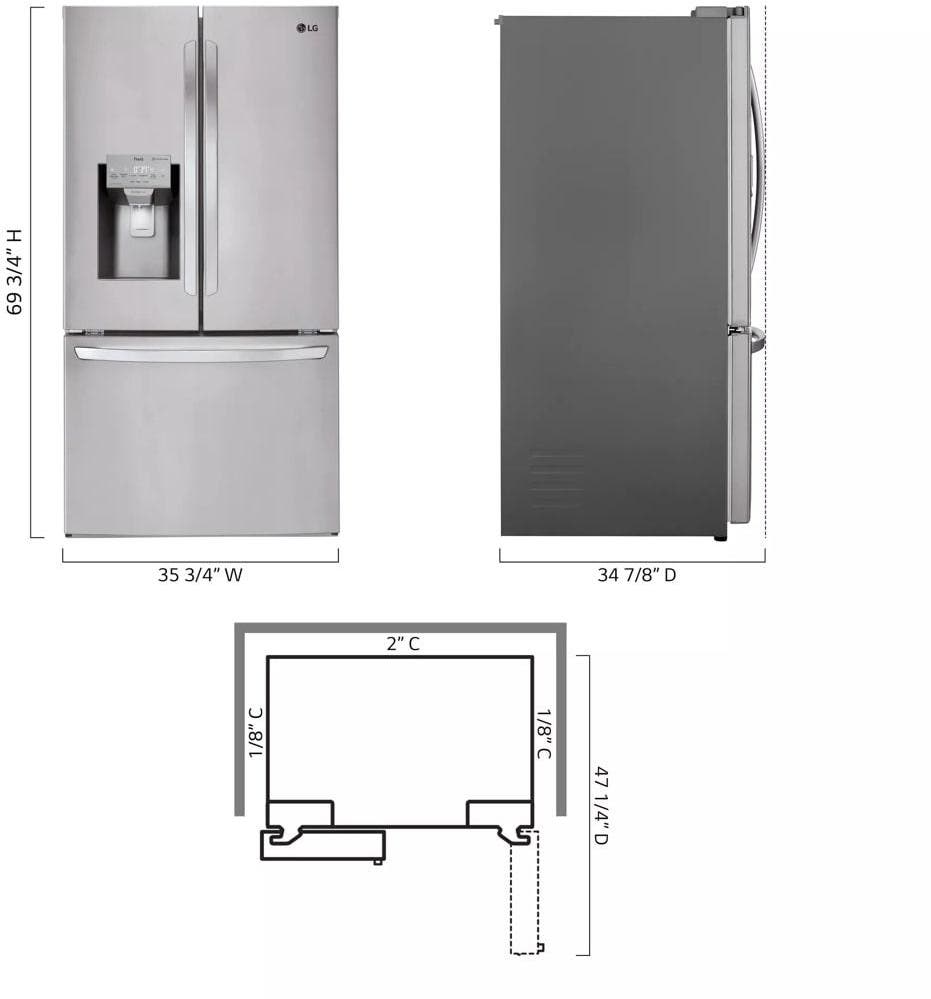 LG LFXS26973S Stainless Steel