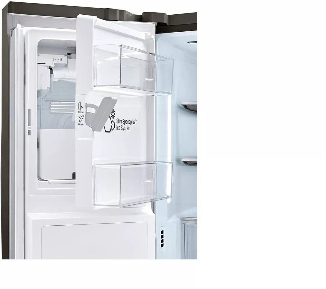 LG LMXC22626D Black Stainless Steel, Print Proof