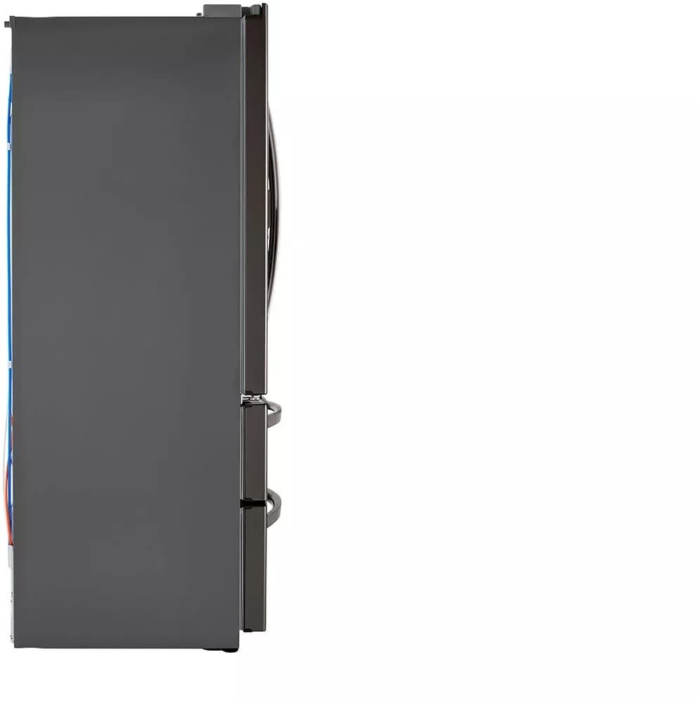 LG LMXC22626D Black Stainless Steel, Print Proof