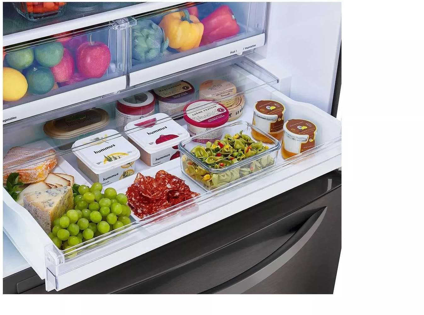 LG LRDCS2603D PrintProof Black Stainless Steel