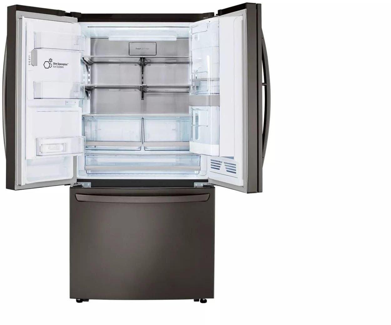 LG LRFDS3006D Black Stainless Steel