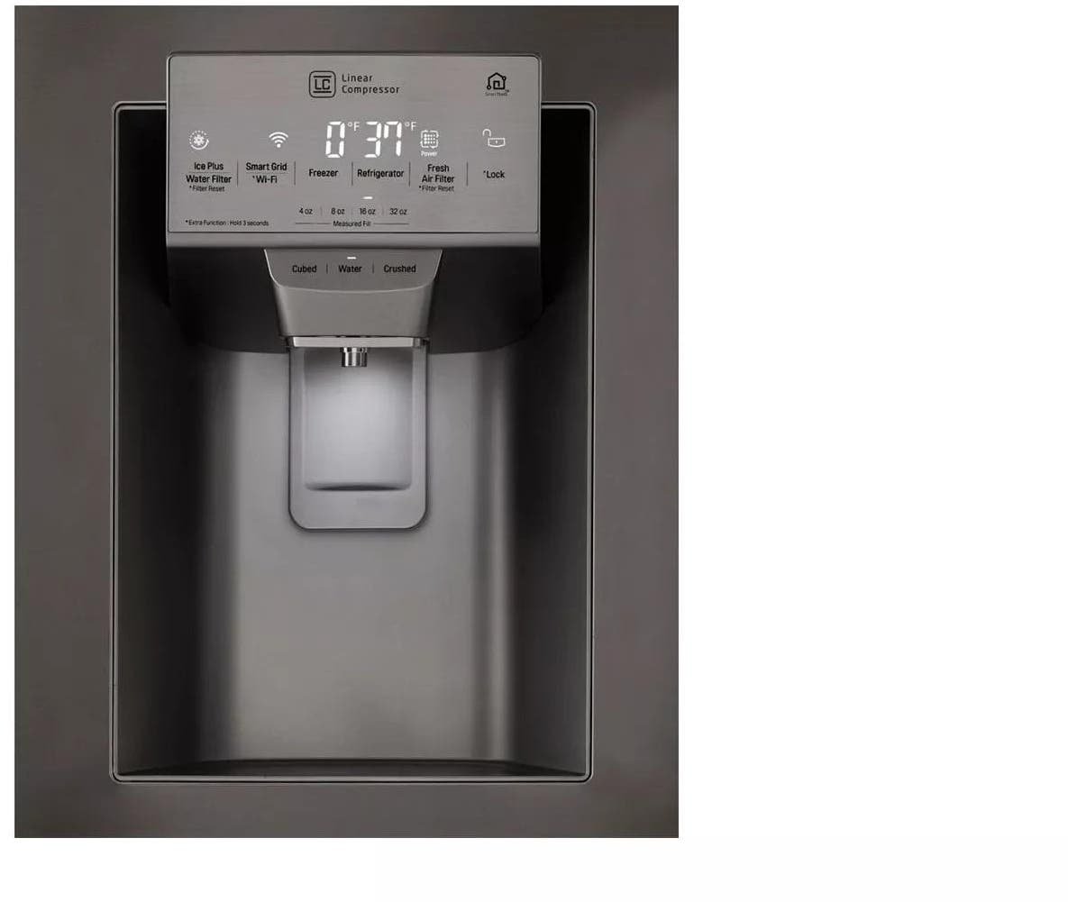 LG LRFDS3006D Black Stainless Steel