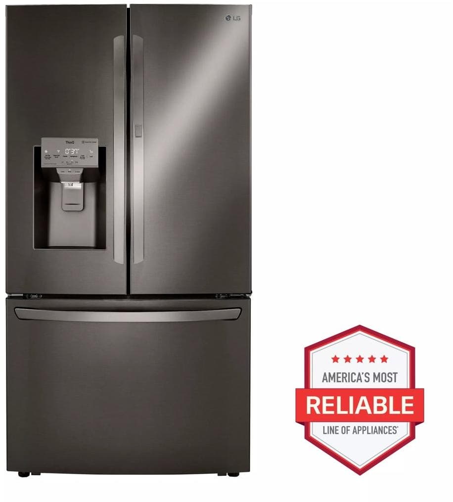 LG LRFDS3016D PrintProof Black Stainless Steel