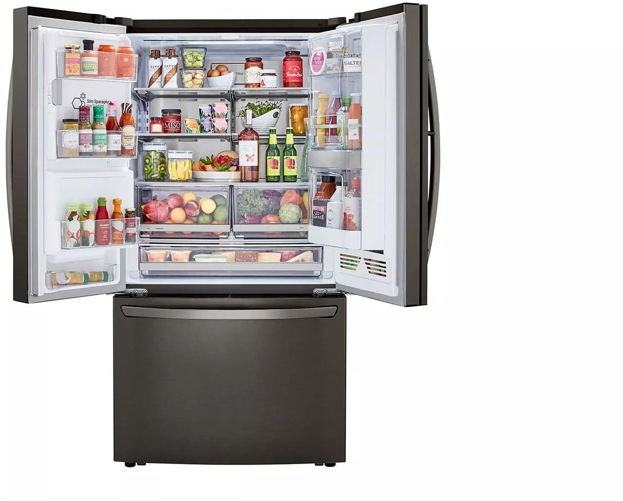 LG LRFDS3016D PrintProof Black Stainless Steel