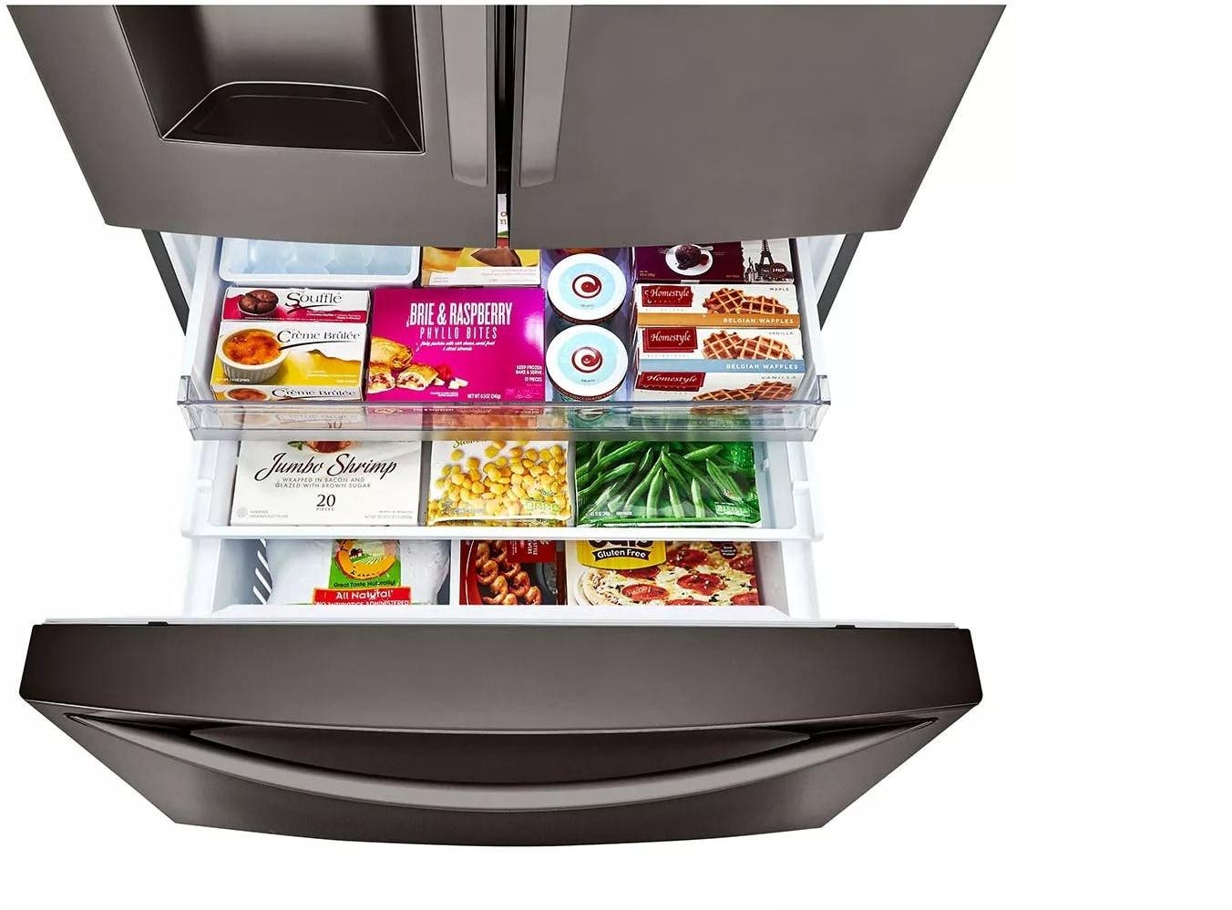 LG LRFDS3016D PrintProof Black Stainless Steel