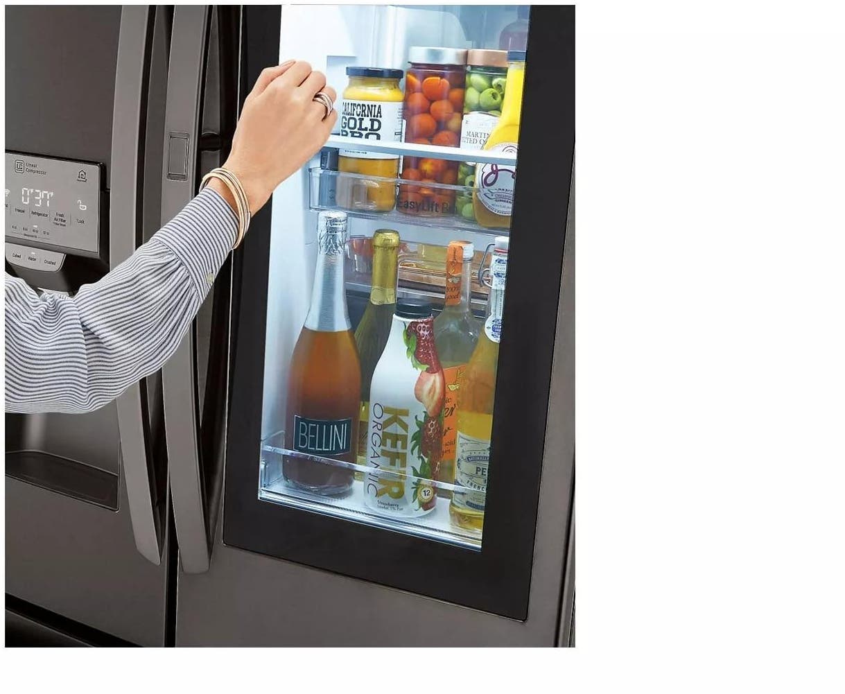 LG LRFVC2406D Black Stainless Steel