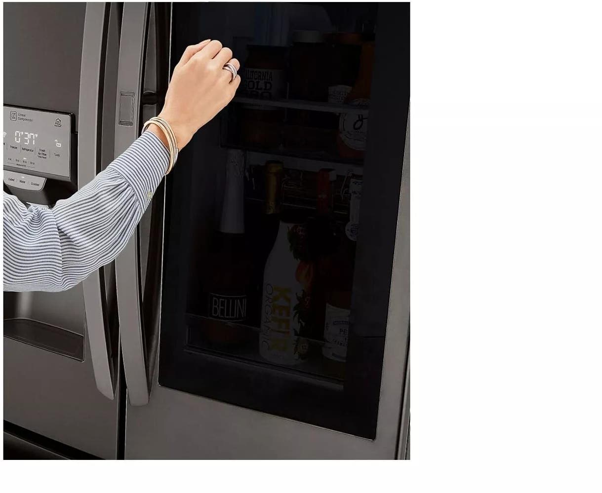 LG LRFVC2406D Black Stainless Steel
