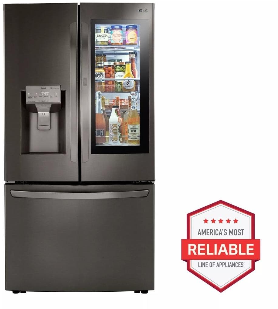 LG LRFVS3006D Black Stainless Steel