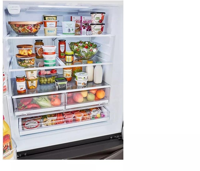 LG LRFWS2906D 36 Inch, 29 Cu. Ft. French Door Refrigerator with ...