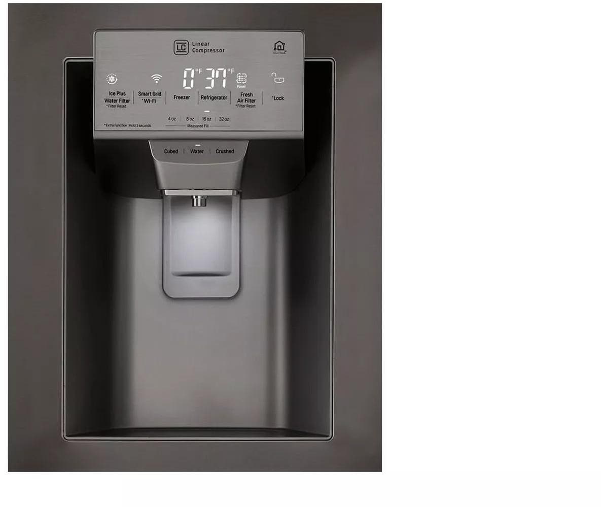 LG LRFXC2406D PrintProof Black Stainless Steel