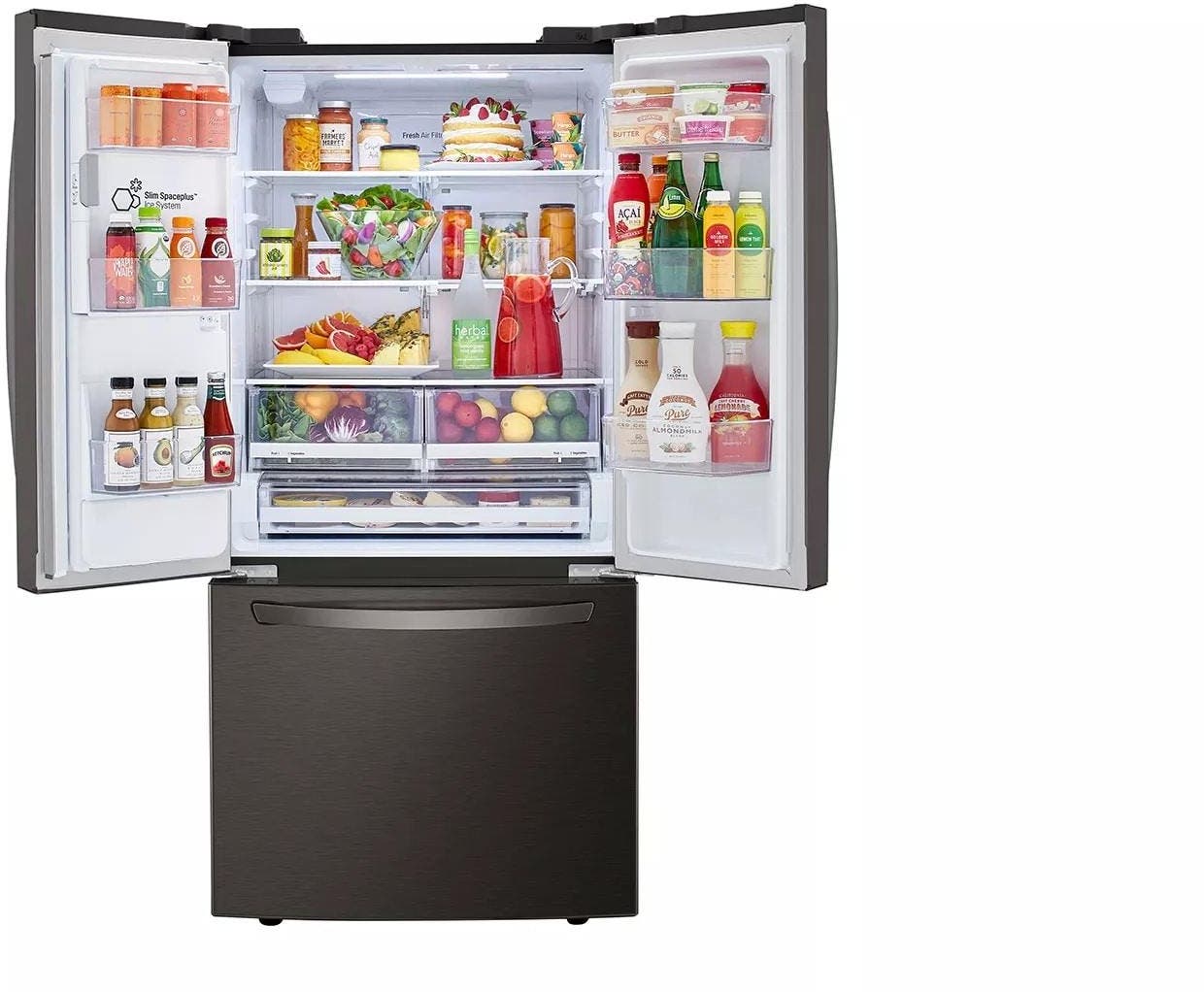 LG LRFXS2503D PrintProof Black Stainless Steel