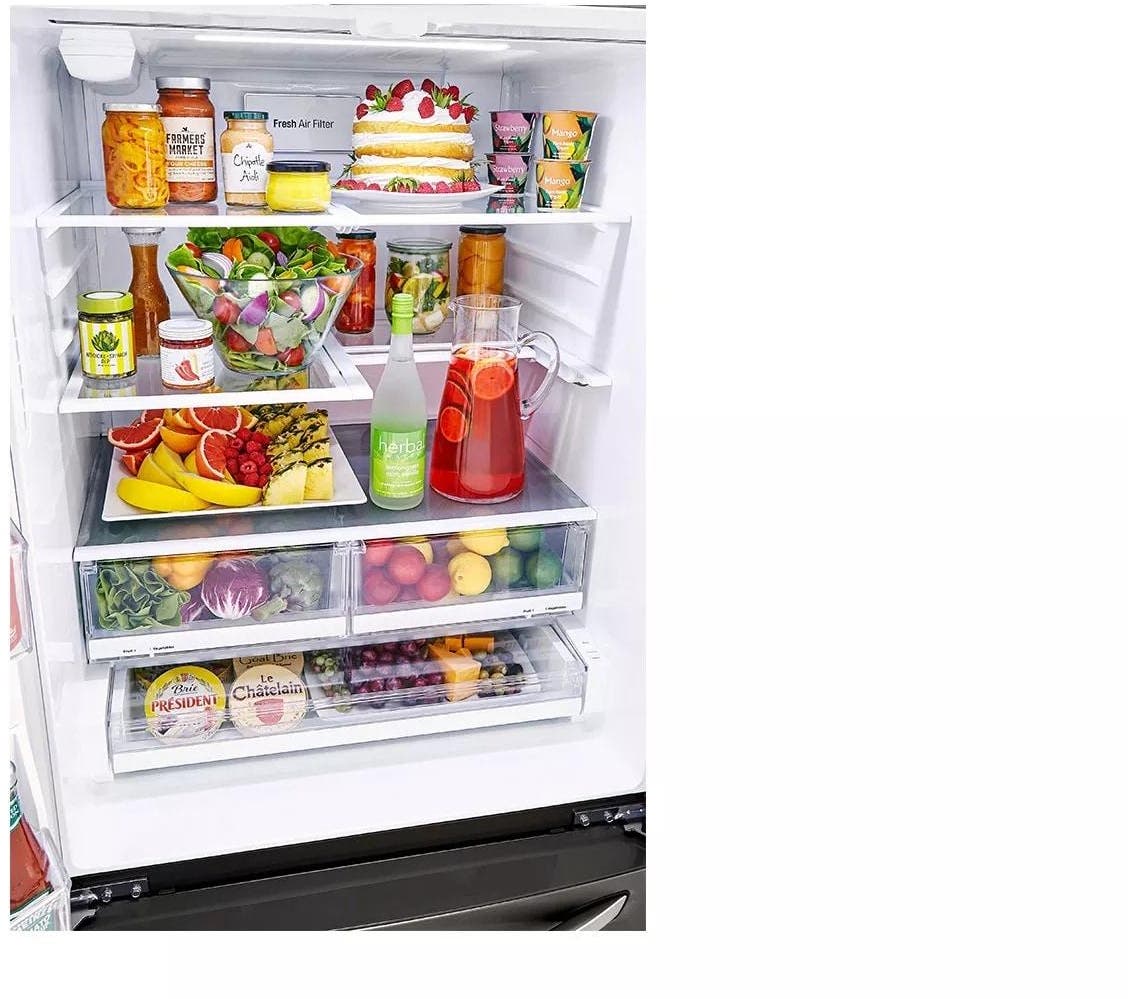 LG LRFXS2503D PrintProof Black Stainless Steel