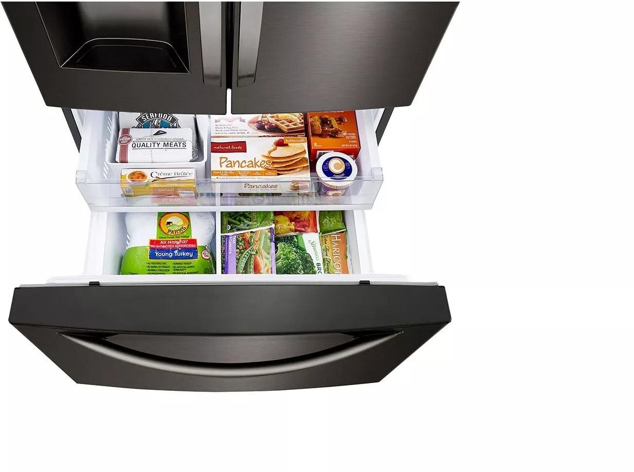 LG LRFXS2503D PrintProof Black Stainless Steel