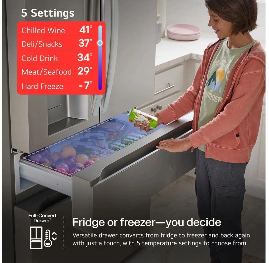 LG LRMDC2306D PrintProof Black Stainless Steel