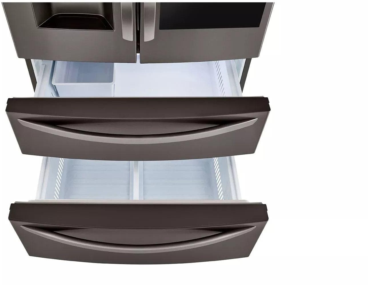 LG LRMVS2806D Black Stainless Steel, Print Proof