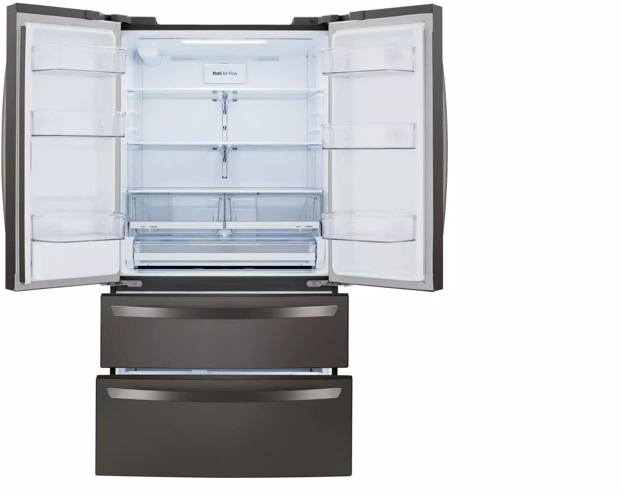 LG LRMWS2906D Black Stainless Steel 