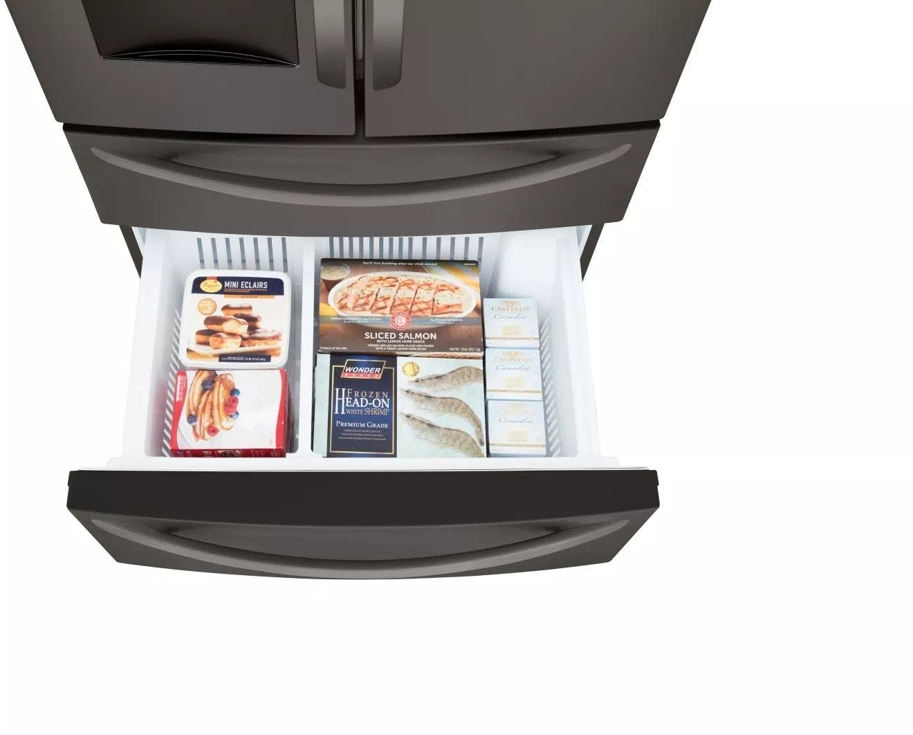 LG LRMWS2906D Black Stainless Steel 
