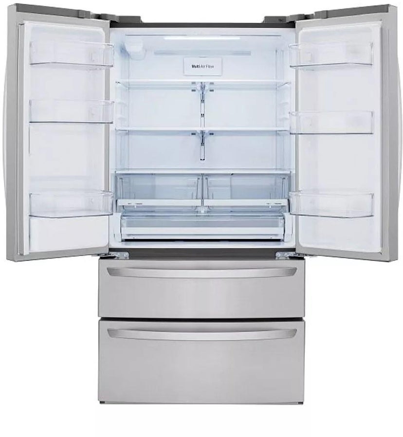 LG LRMWS2906S 29 cu. ft. 36" 4 Door French Door Refrigerator Wit...