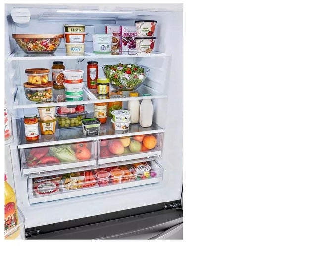 LG LRMWS2906S 29 cu. ft. 36" 4 Door French Door Refrigerator Wit...