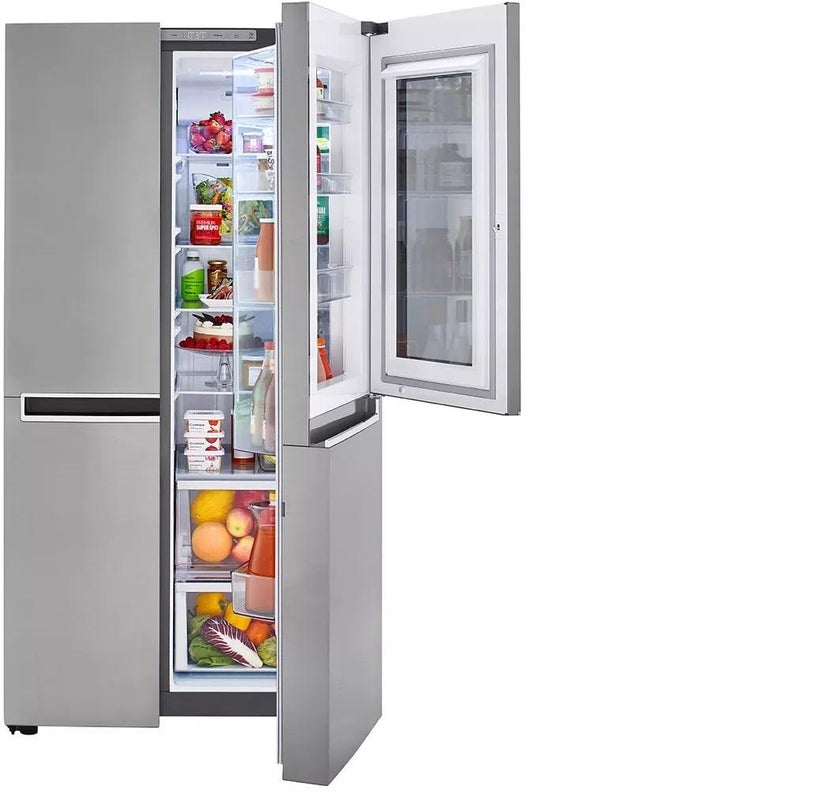 LG LRSES2706V 36 Inch, 27 Cu. Ft. Side by Side Refrigerator with...