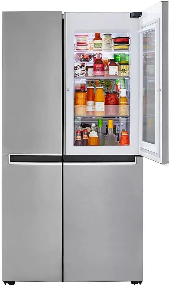 LG LRSES2706V 36 Inch, 27 Cu. Ft. Side by Side Refrigerator with...