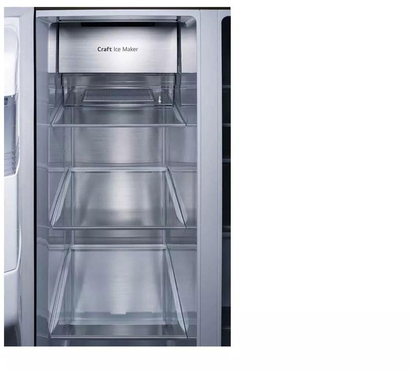 LG LRSOS2706D 36 Inch Freestanding Side by Side Smart Refrigerat...