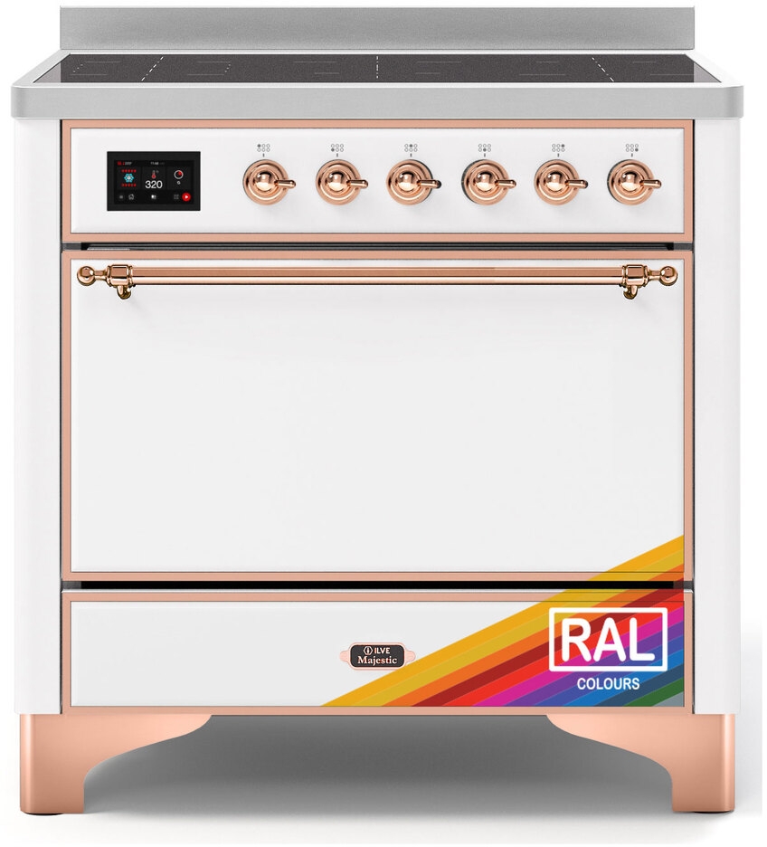 Ilve UMI09QNS3RAP Ral Custom Color With Copper Knobs