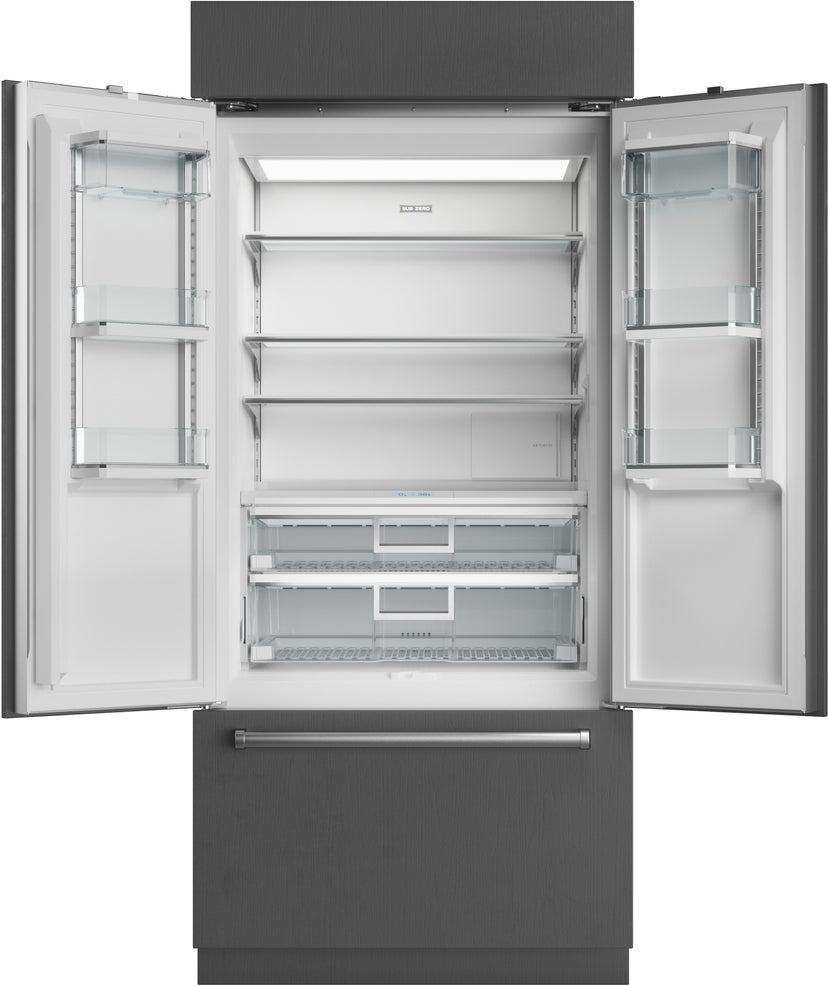 Sub Zero CL3650UFDIDST 36 Inch Built-In French Door Smart Refrigerator wi...