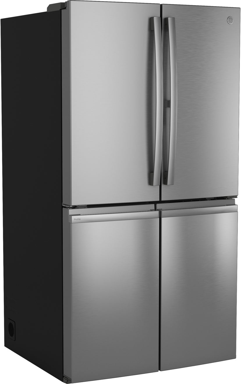 GE PAE28BYTFS 36 Inch Standard Depth 28.0 Cu. Ft. 4 Door French ...