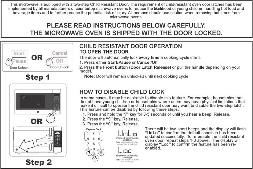 GE GCST14S1WWW 1.4 Cu. Ft. Countertop Microwave Oven: White on Wh...