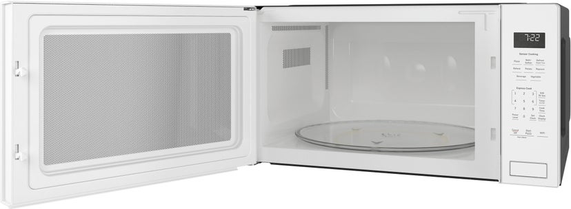 GE PCWK22U1WWW Countertop Microwave Oven, 2.2 Cu. Ft.,Sensor, Sma...