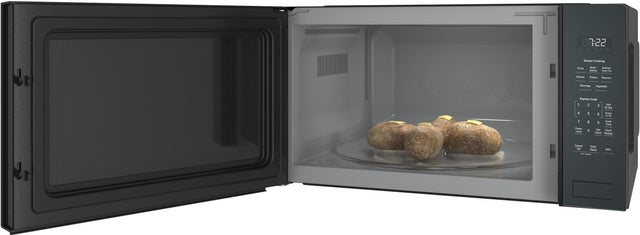 GE PCWK22U1WBB 25 Inch 2.2 cu. ft. Built-In Microwave Oven with 1...