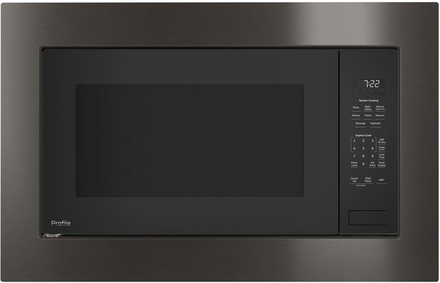 GE PCWK22U1WDD 25 Inch 2.2 cu. ft. Built-In Microwave Oven with 1...