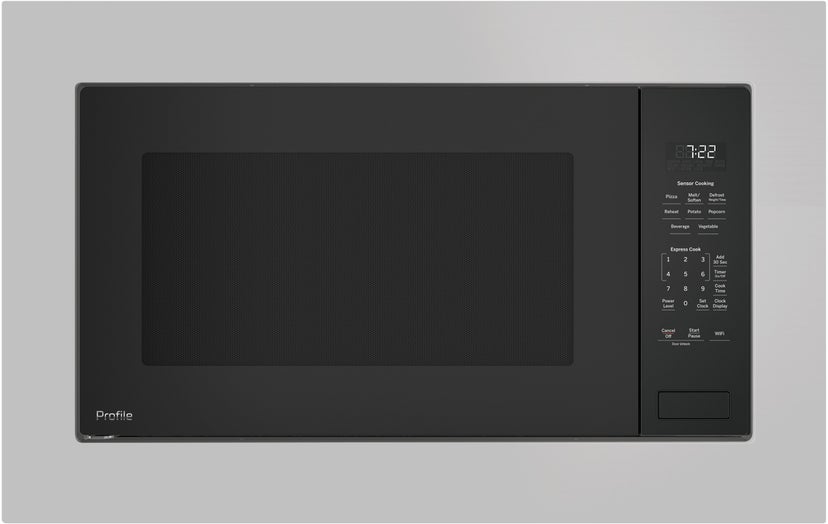 GE PCWK22U1WDD 25 Inch 2.2 cu. ft. Built-In Microwave Oven with 1...