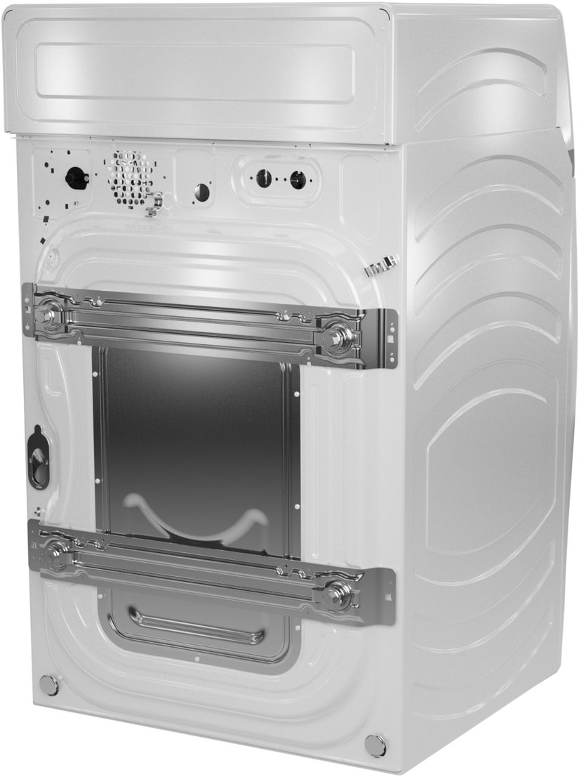 GE PFQ83HSLWWW GE Profile 4.6 Cu. Ft. Frontload All-In-One Washer...