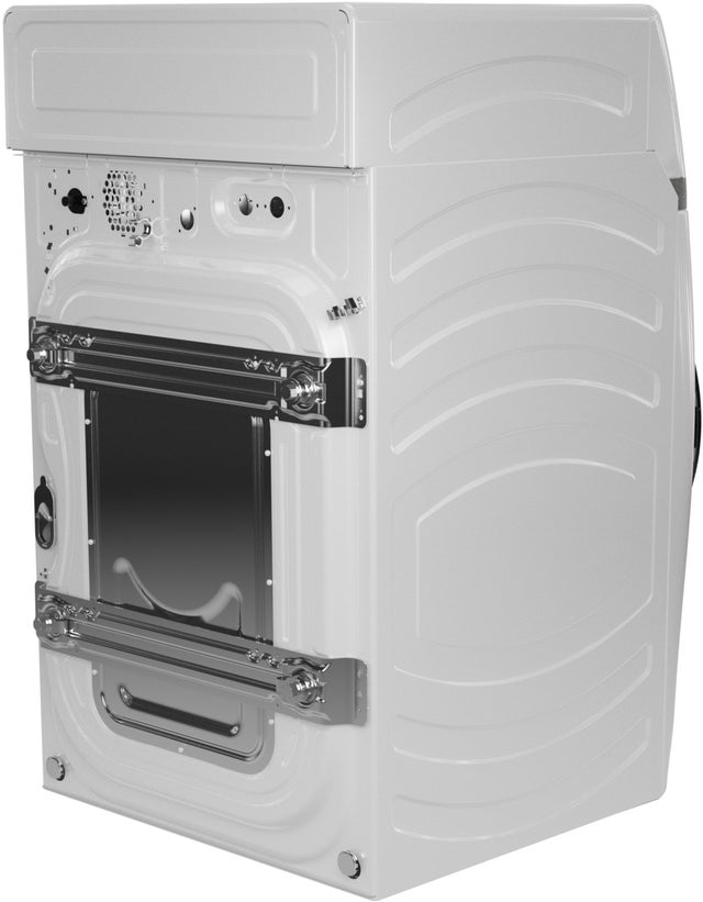 GE PFQ83HSLWWW GE Profile 4.6 Cu. Ft. Frontload All-In-One Washer...