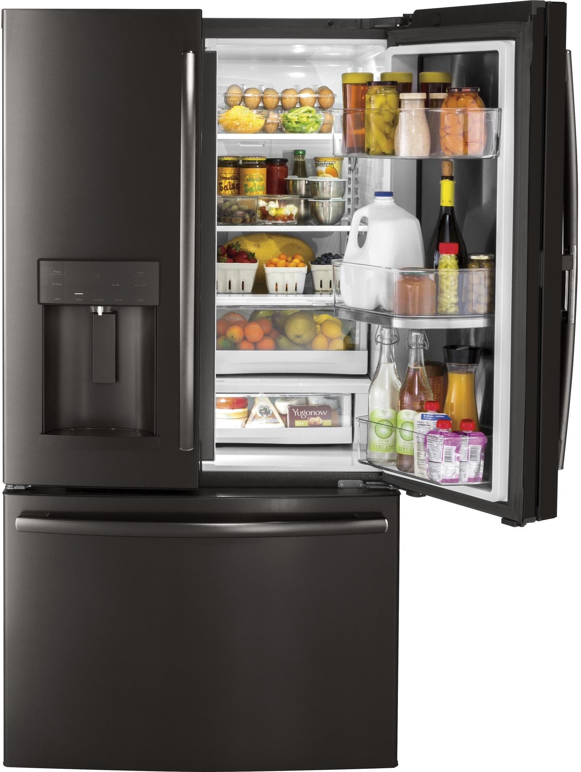 GE GFD28GBLTS Black Stainless Steel