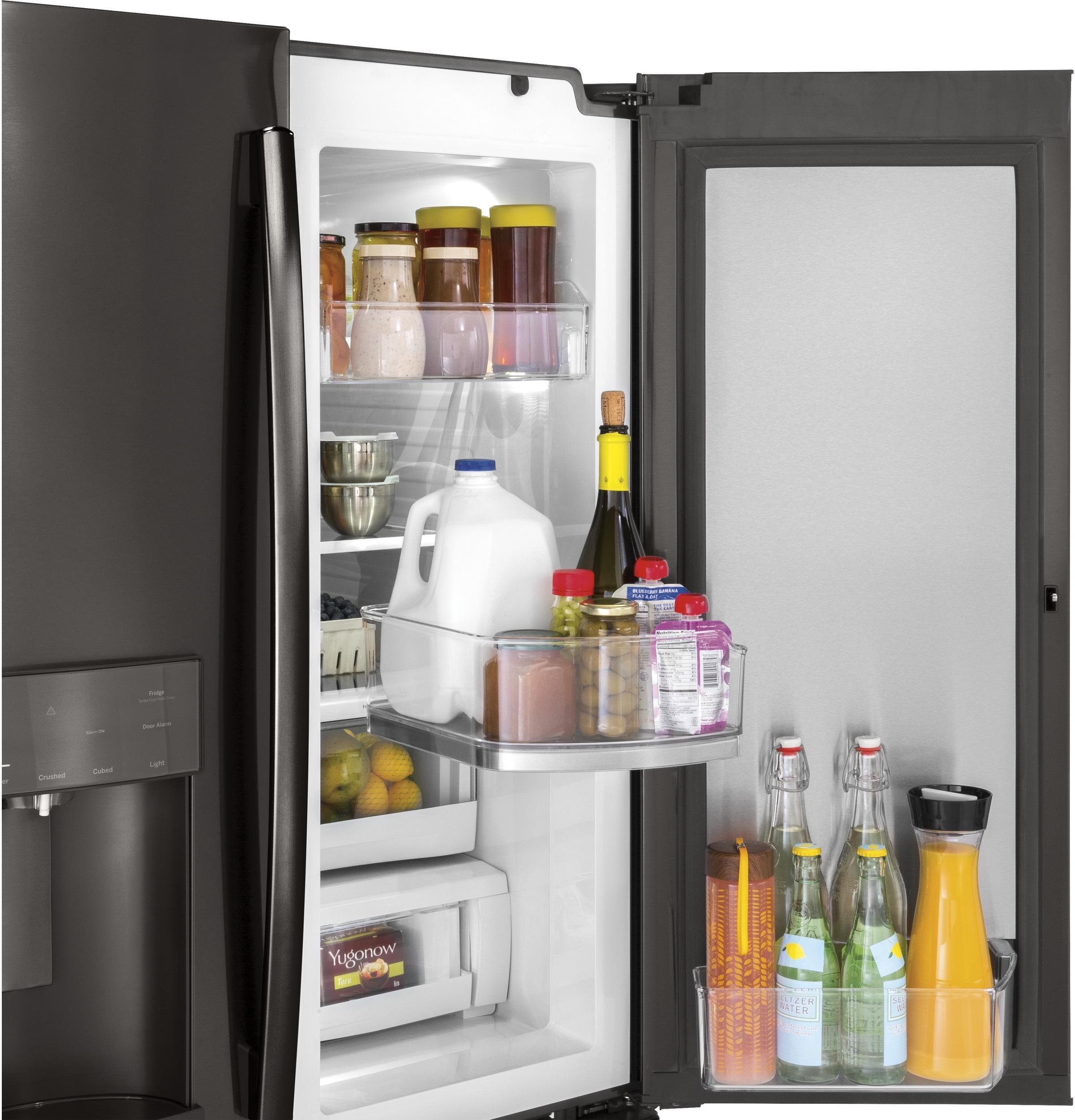 GE GFD28GBLTS Black Stainless Steel