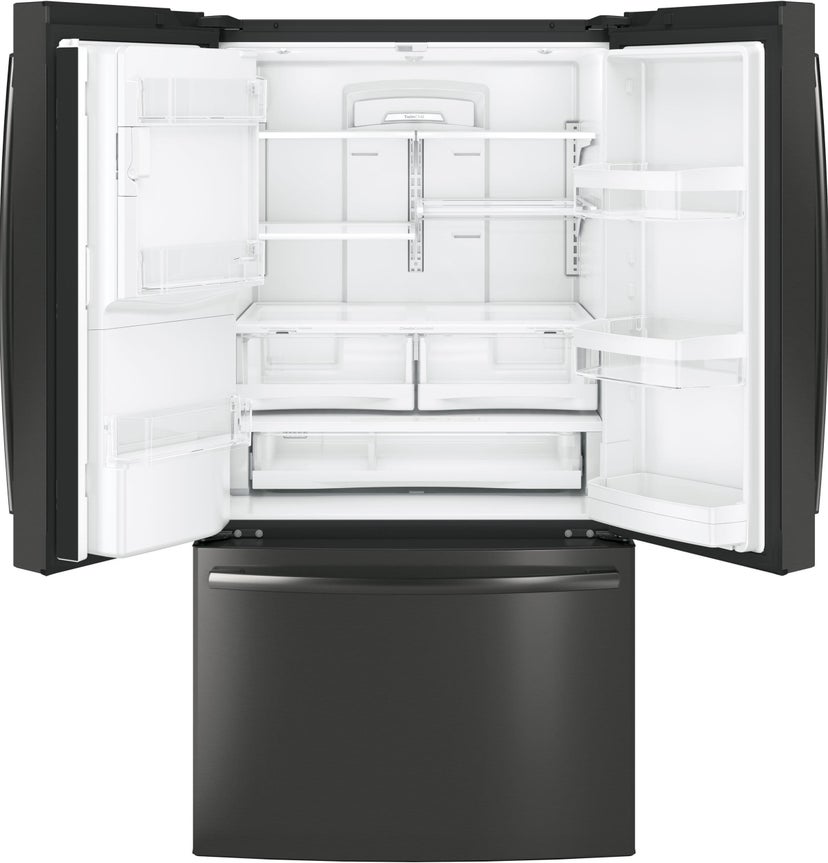 GE GFE28GBLTS 36 Inch French Door Refrigerator with 27.7 Cu. Ft....