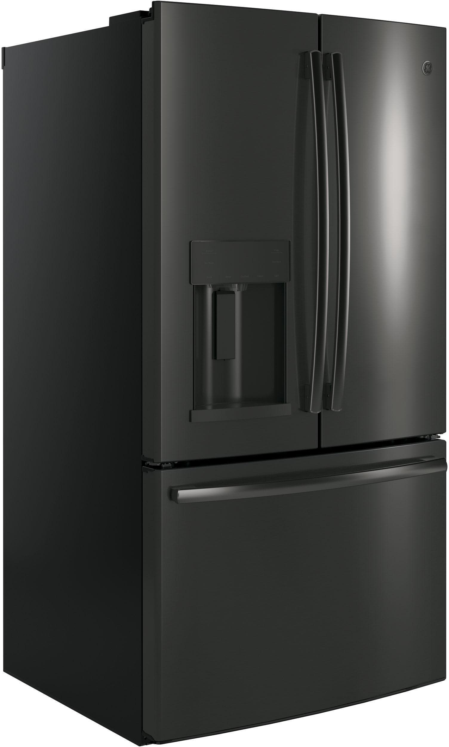 GE GFE28GBLTS Black Stainless Steel
