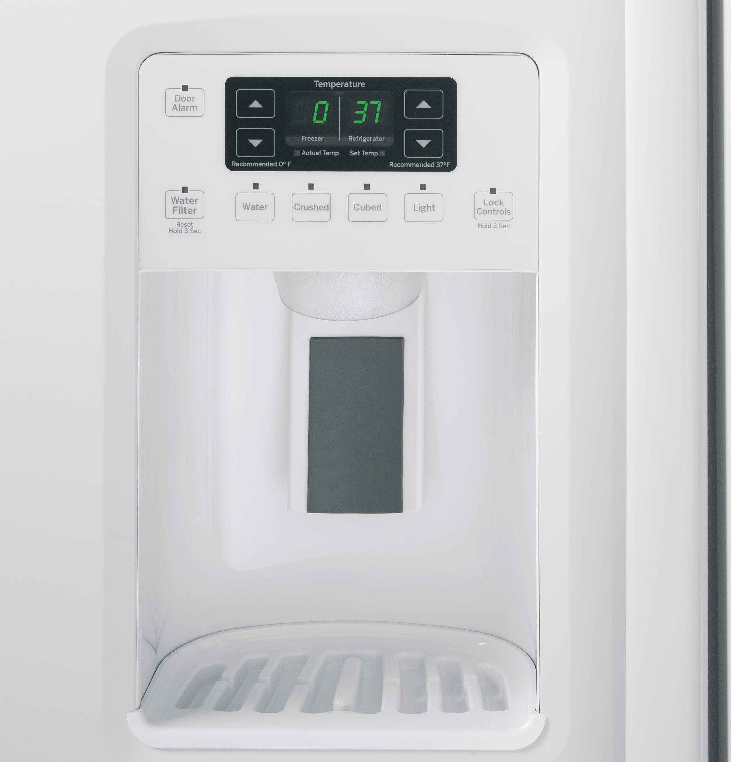 GE GSE25HGHWW White